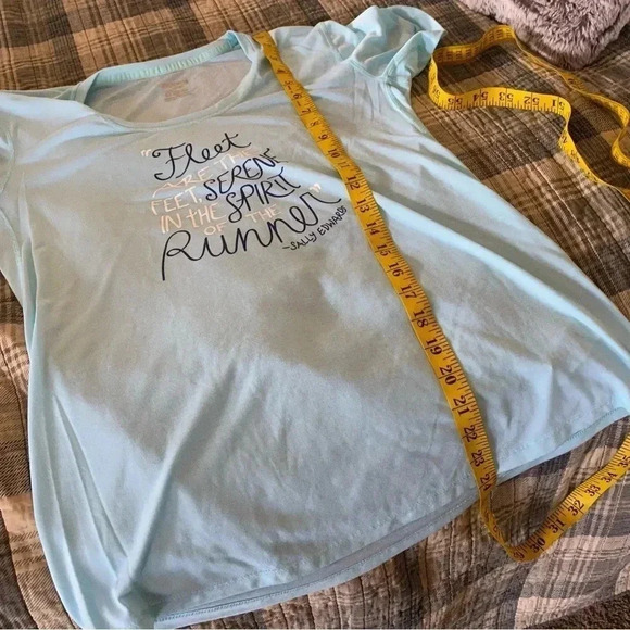 Brooks Running Fleet are the Feet Serene in the Spirit of the Runner Graphic Tee - Picture 7 of 10